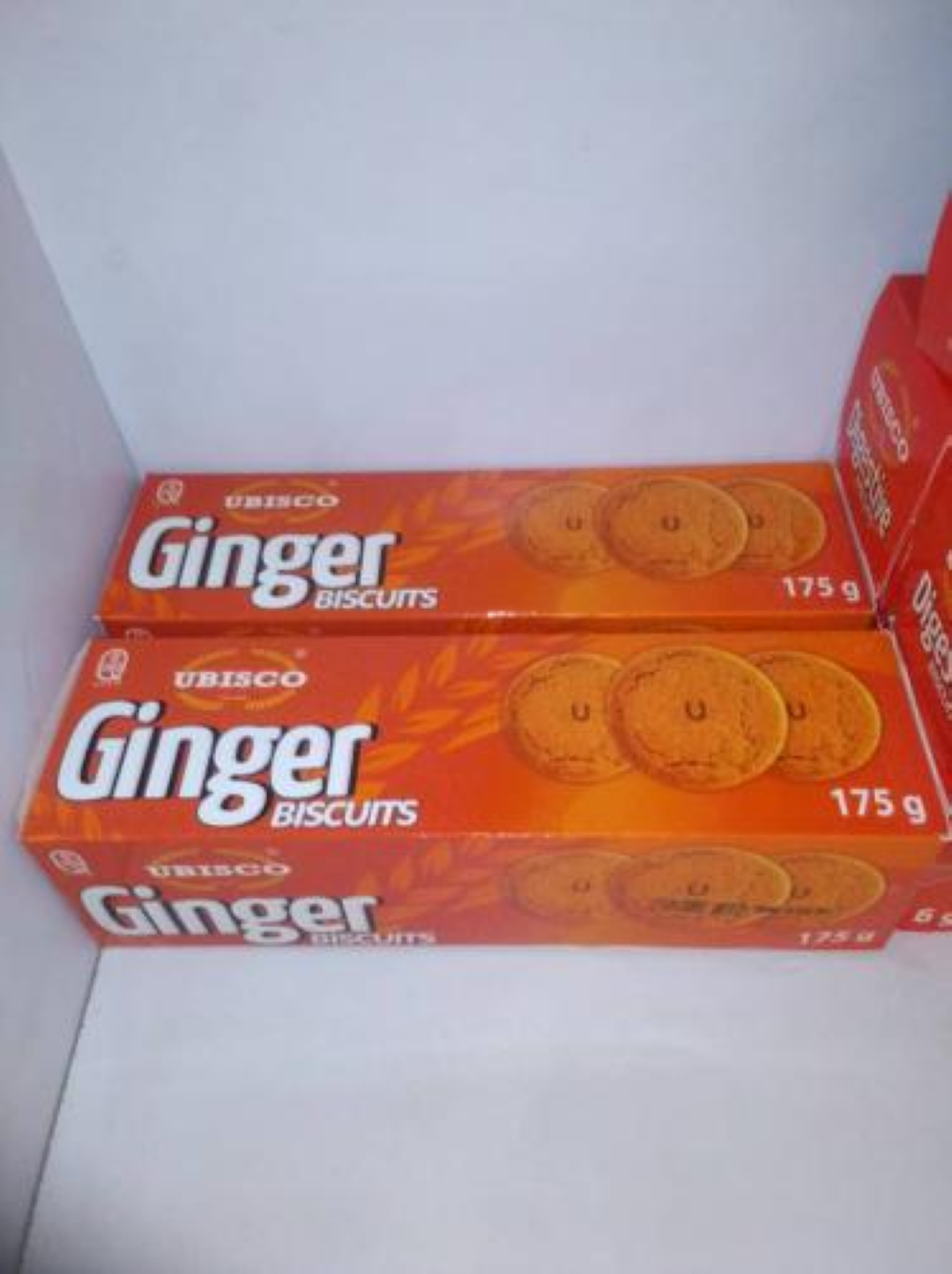 UBISCO BISCUITS GINGER 175G